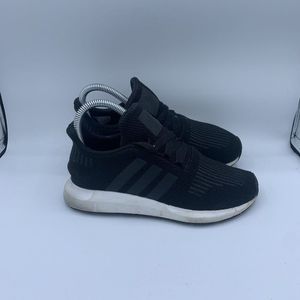 Adidas Unisex Kids FZ4094 Black Lace Up Low Top Athletic Shoes Size 4Adidas Unis